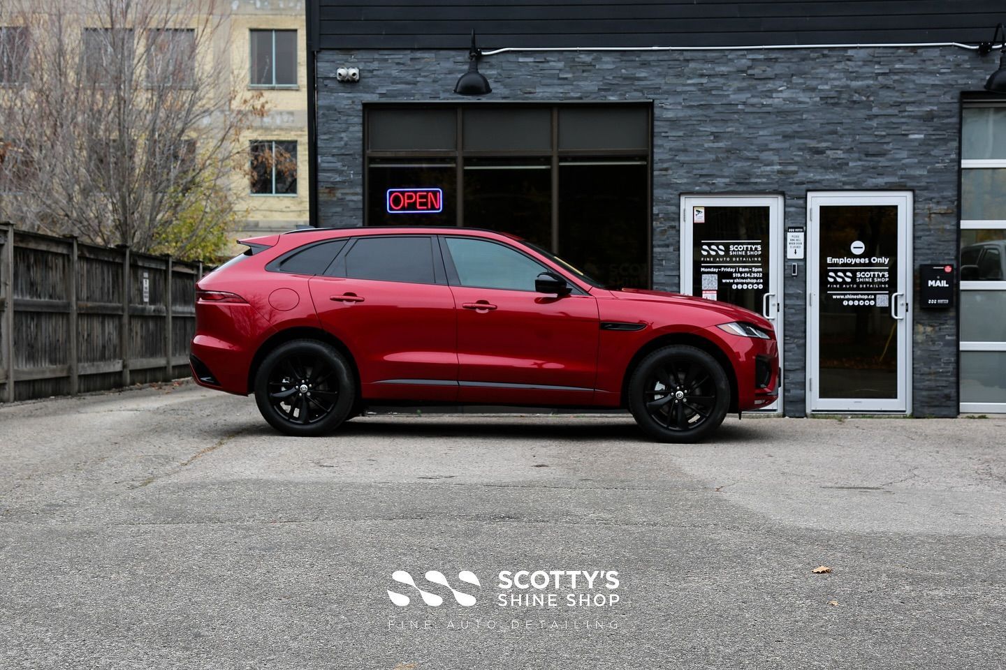 2025 Jaguar F Pace Suntek Ultra Paint Protection Film side view London,ON