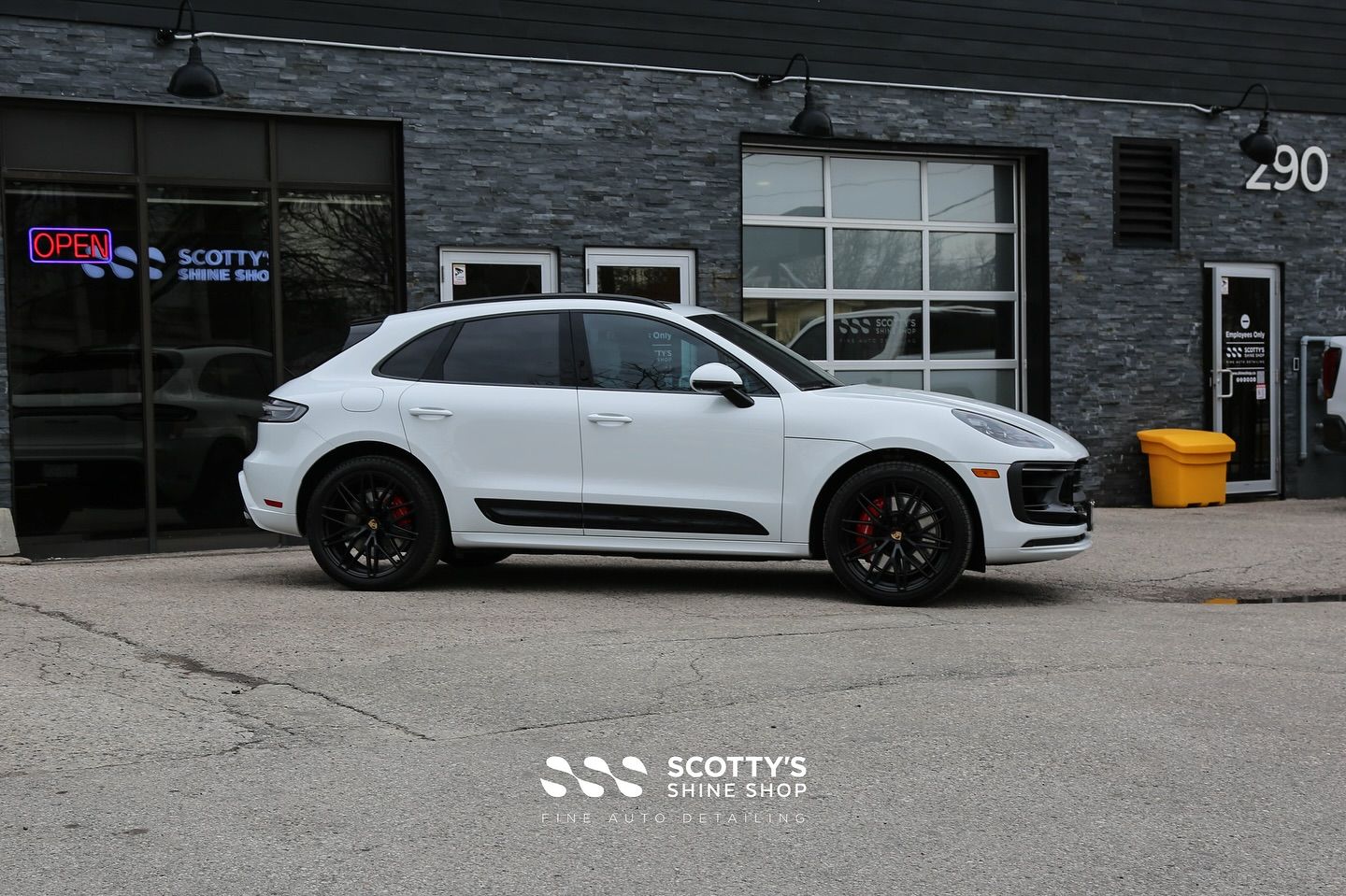 2025 Porsche Macan GTS SunTek Ultra Paint Protection Film side view London, ON