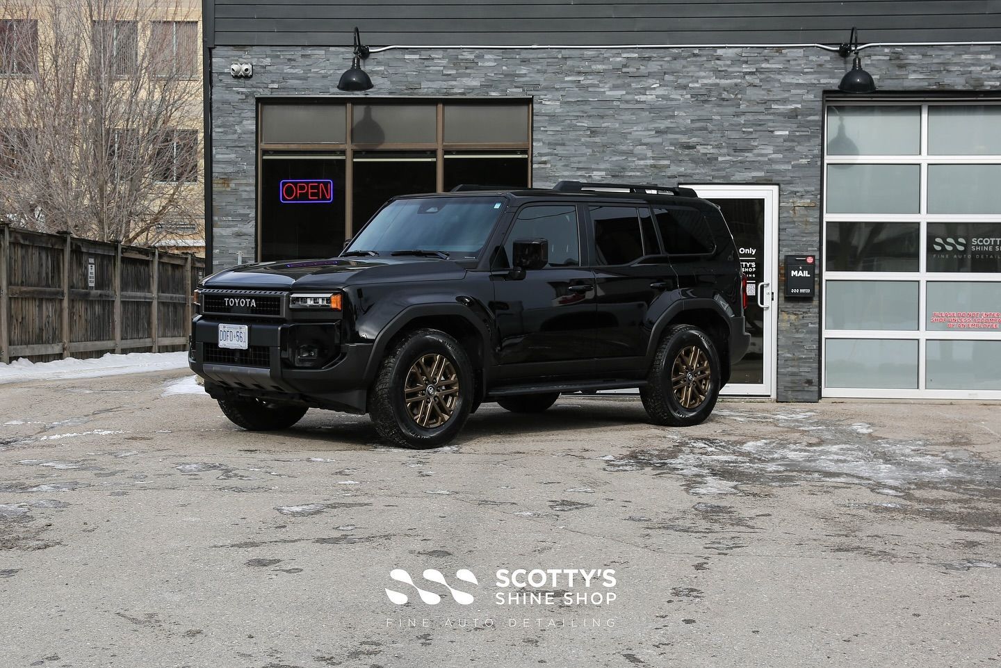 2025 Toyota Landcruiser Suntek Ultra Paint Protection Film, Full Glass Coverage in LLumar Formula 1 Stratos Ceramic Window Film, Modesta BC-X Ceramic Coating London, Ontario Canada