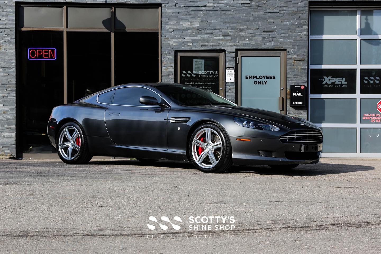 Aston Martin DB9 Xpel Prime XR Ceramic Window Tint London, ON Canada