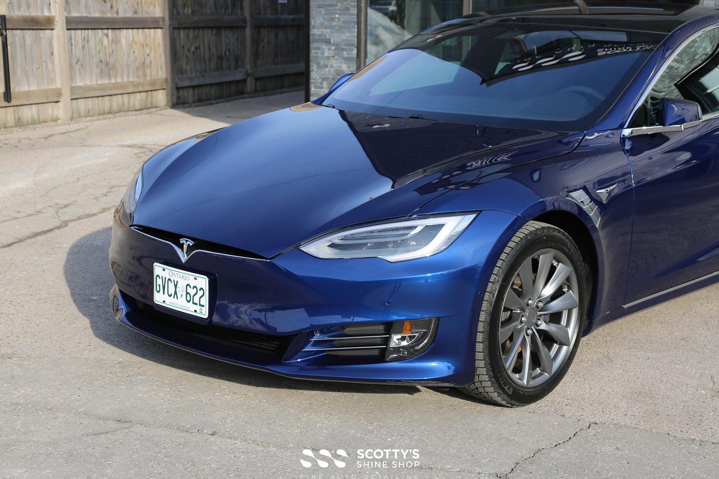 Tesla Model S Paint Protection Film and Ceramic Coating