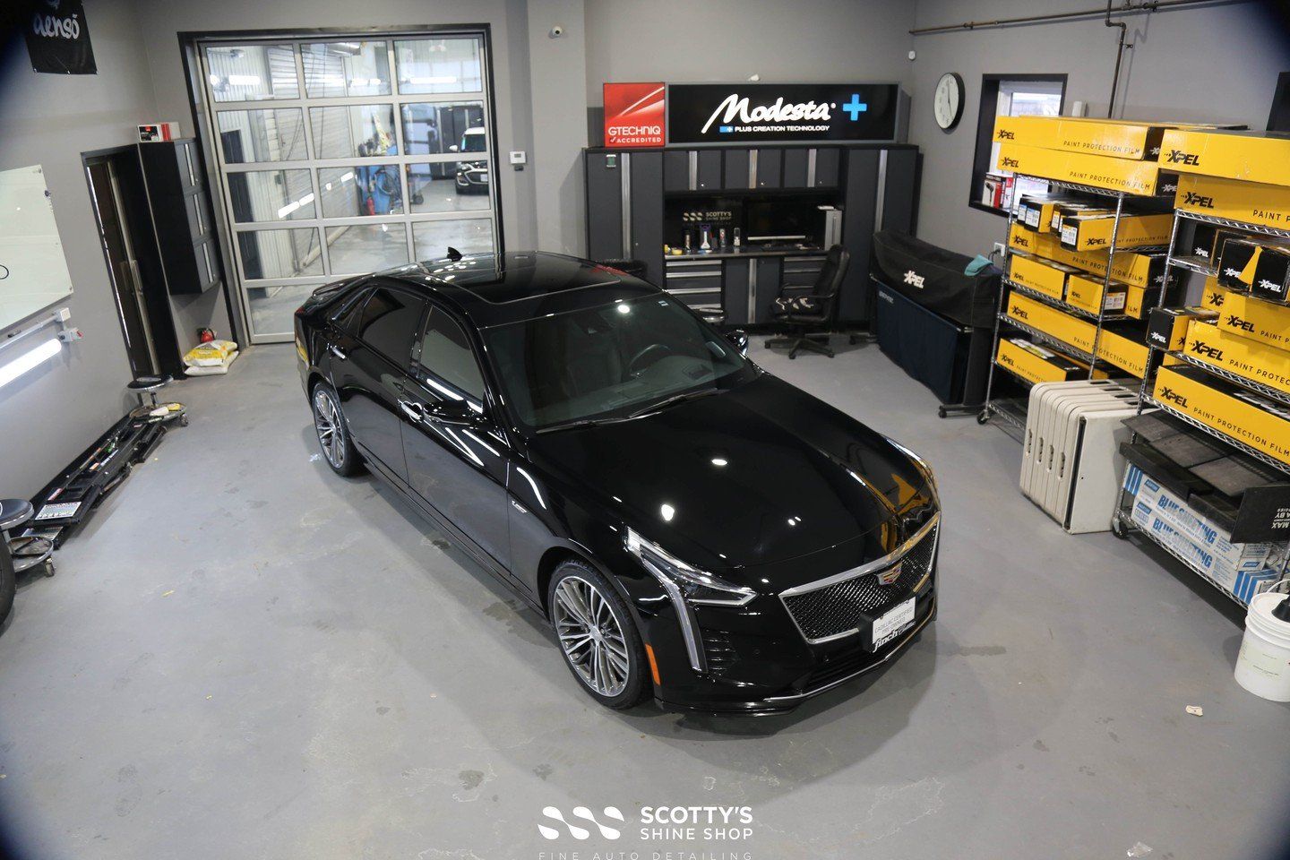 Cadillac CT6-V Blackwing - paint correction and ceramic coating London ON