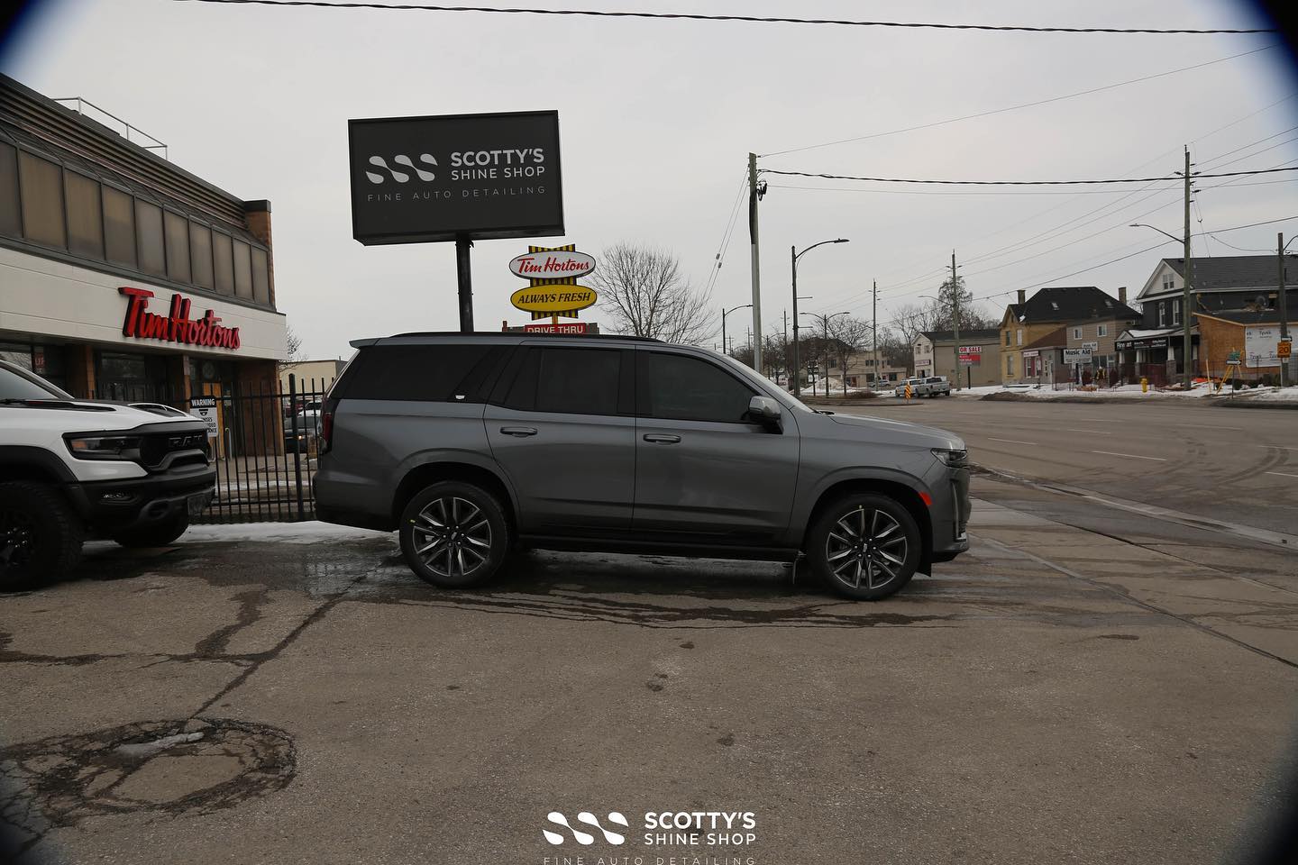 Cadiiliac Escalade Xpel prime cs window tint ldn ontario