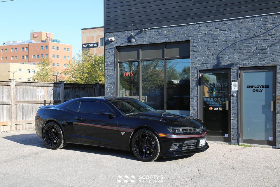 Ceramic Coating an Anniversary Edition Camaro