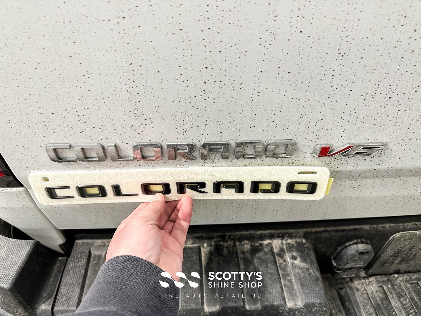 Chevrolet Colorado ZR2 Badge Replacement installation London, ON