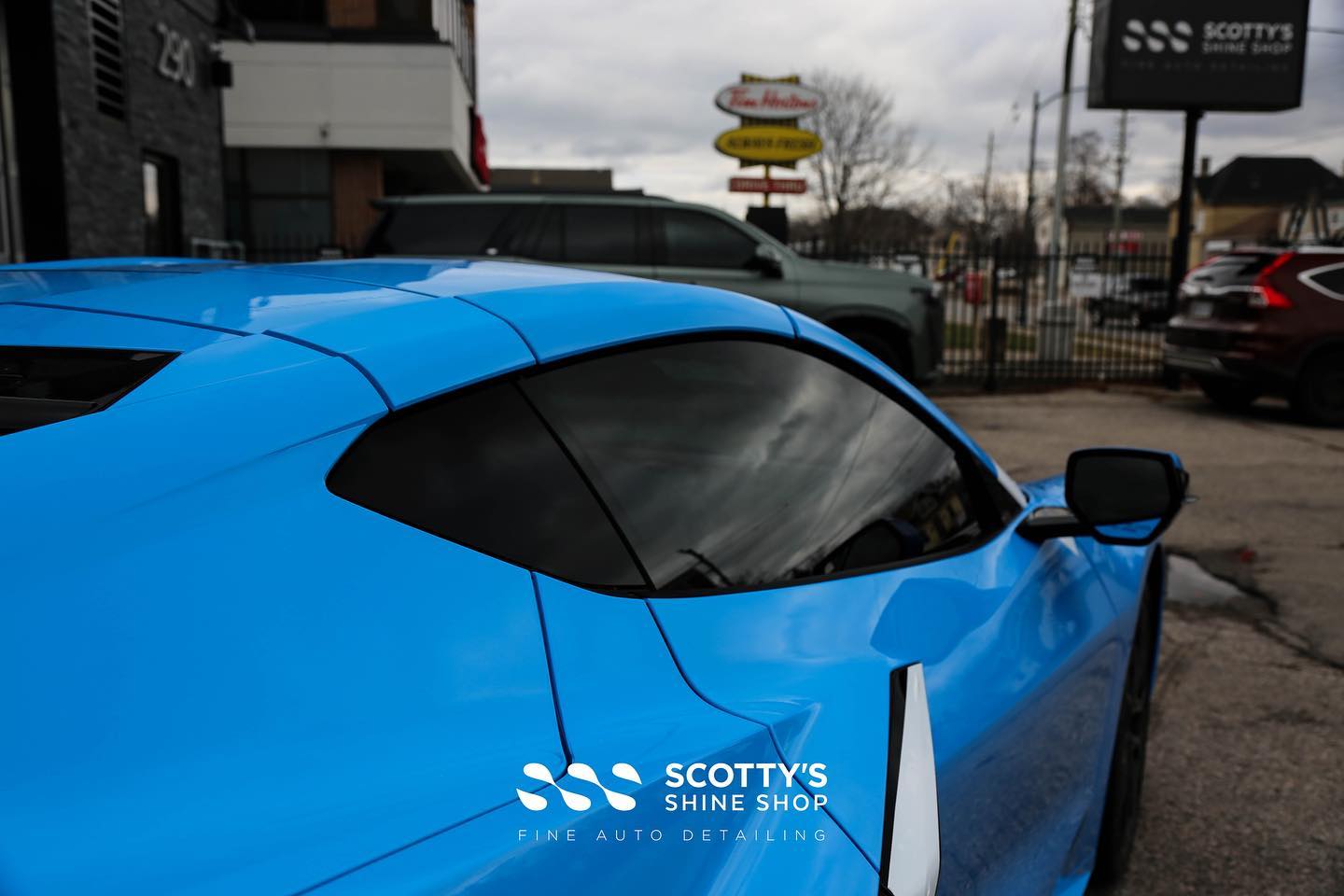 Chevrolet Corvette C8 Xpel Prime Window Tint London, Canada