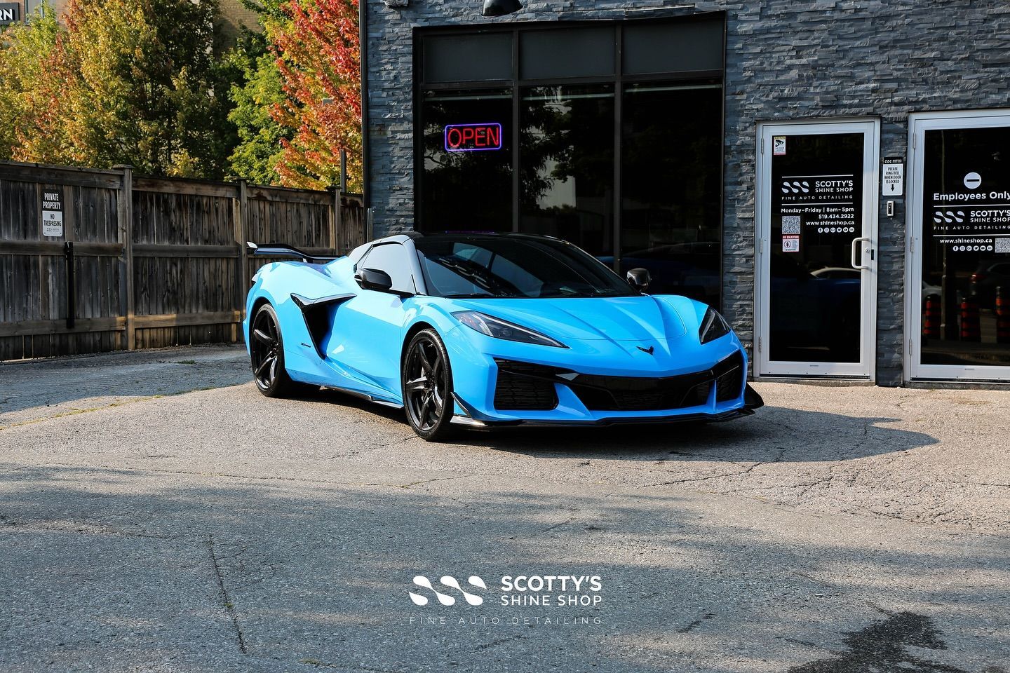 Chevrolet Corvette C8 Z06 Suntek Ultra Paint Protection Film London, Ont Canada