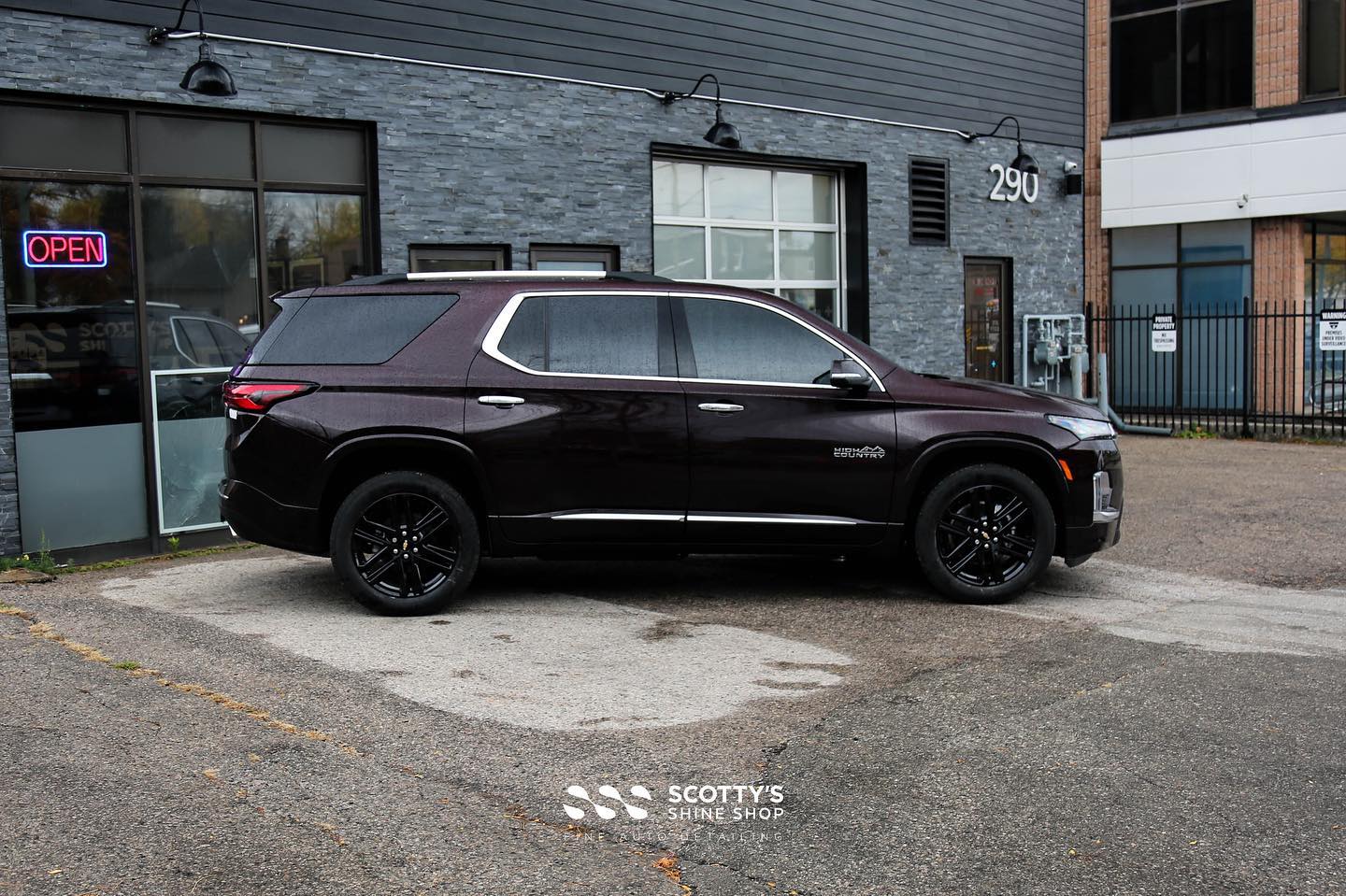 Chevrolet Traverse High Country Xpel Prime XR Plus Ceramic Window Film London, Canada