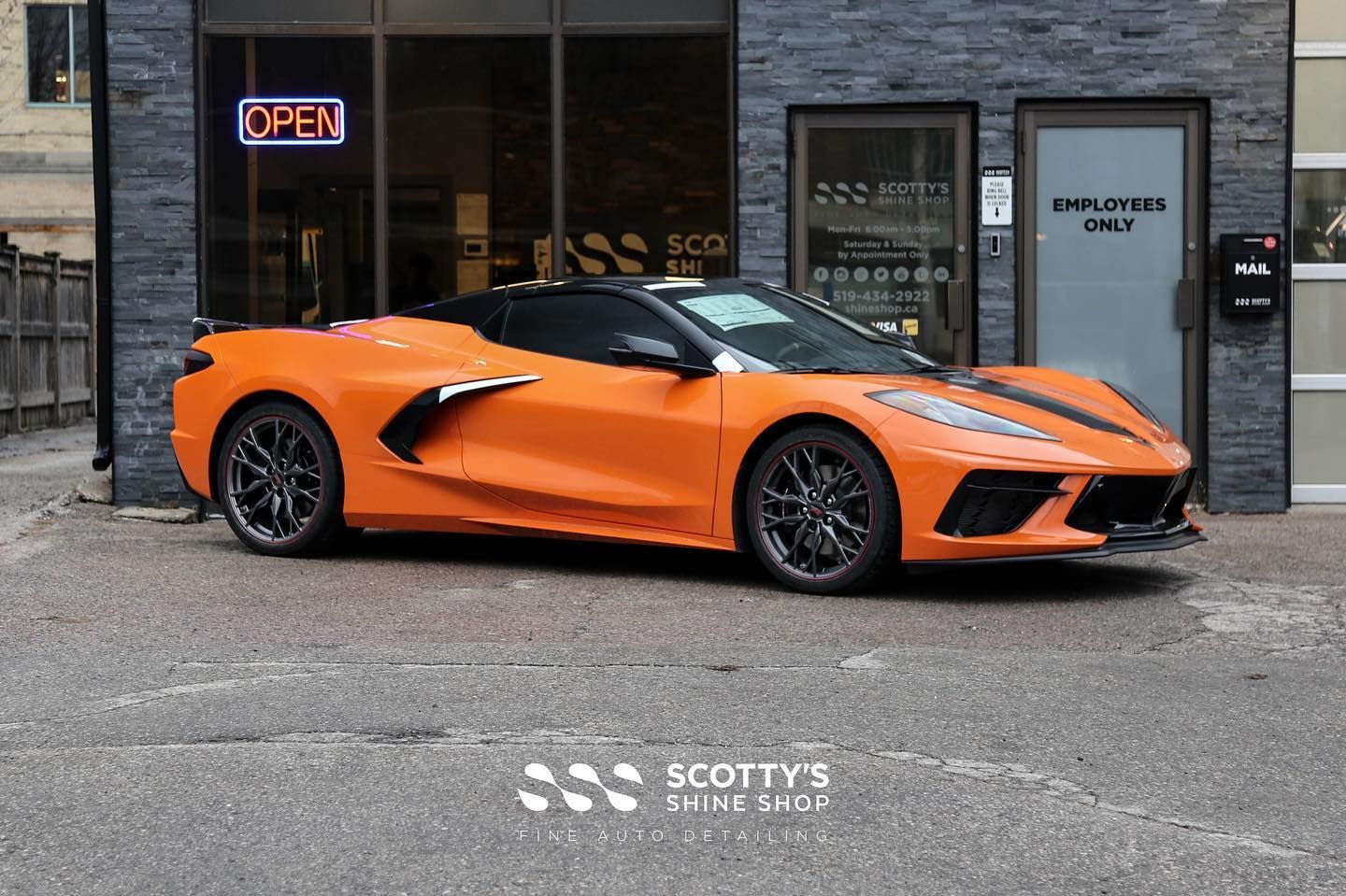 Corvette C8 Xpel Prime Tint London, Ontario Canada