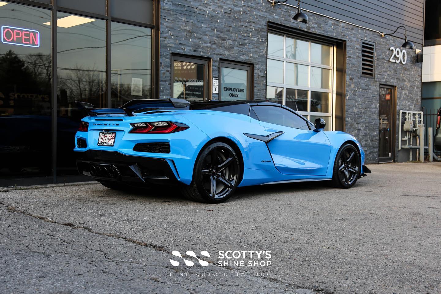 Corvette Z06 Xpel Paint Protection Film, Xpel Prime XR Plus Window Tint London, ON