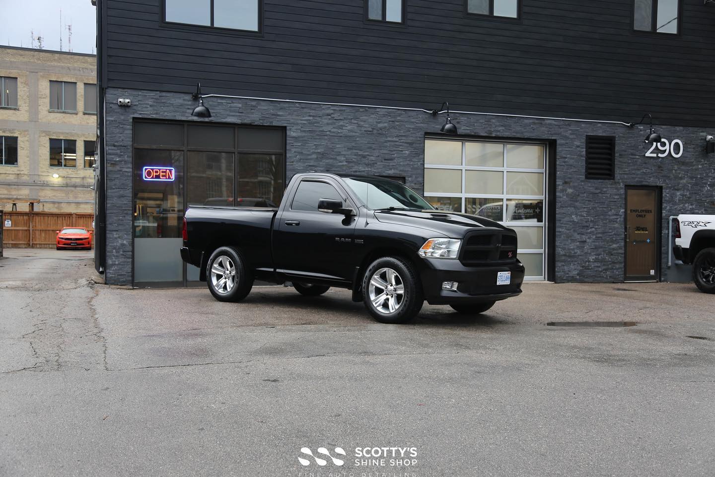 2012 Dodge Ram paint correction and touch up london ontario