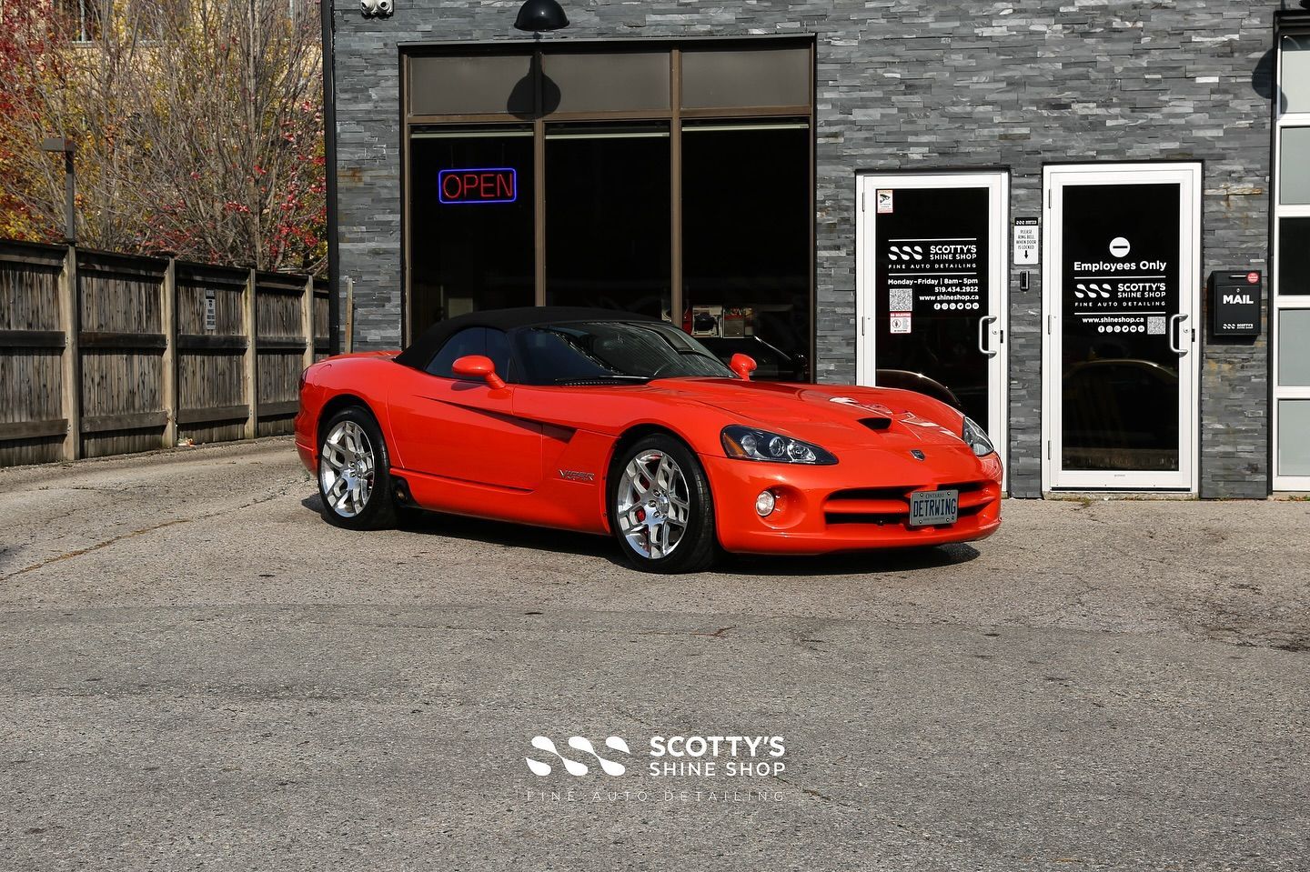 Dodge Viper | Full Detail and Modesta Ceramic Coating London, ON Canada