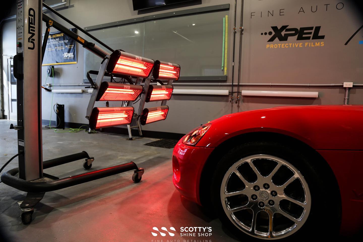 Dodge Viper Paint correction modesta nano titanium glass paint coating London Ontario