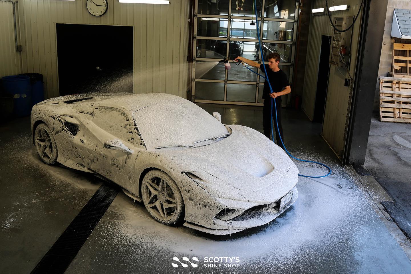 Ferrari Friday: Prep Wash