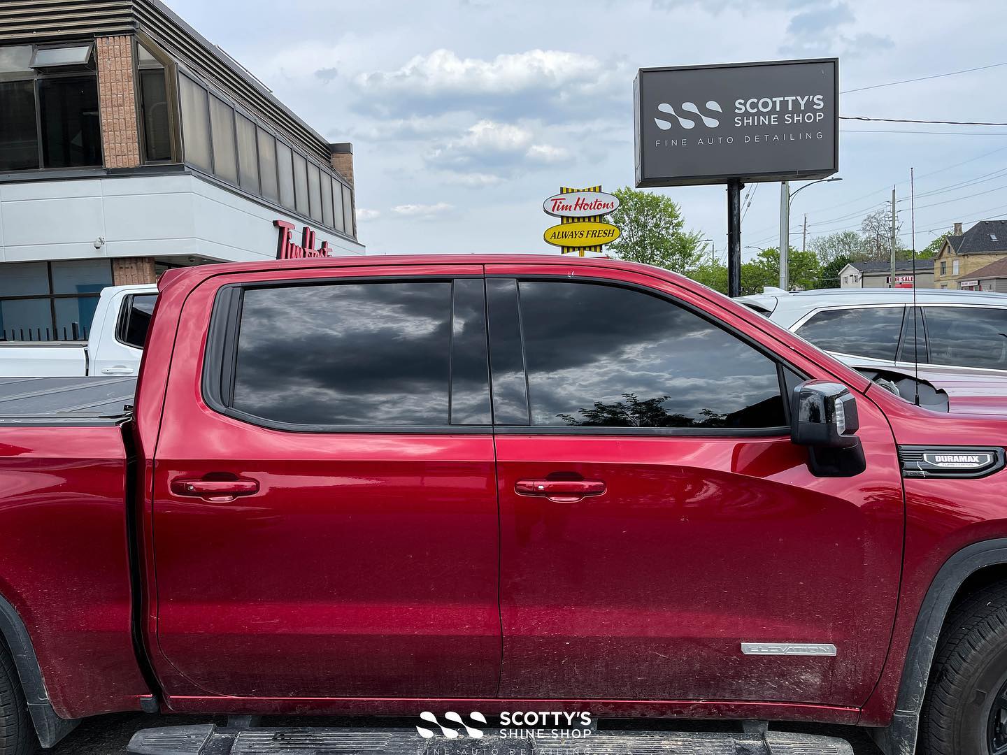 GMC Sierra Window Tinting in London