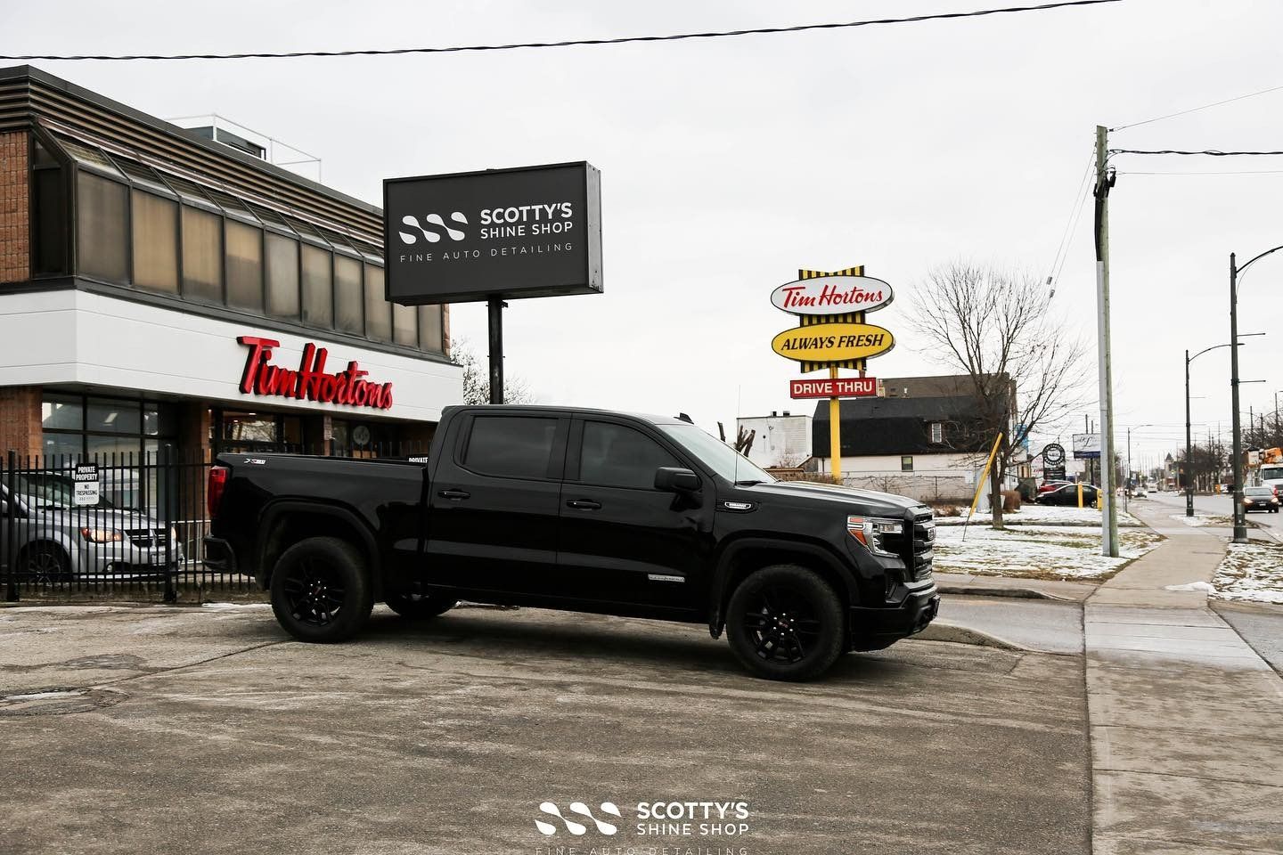 GMC Sierra xpel prime window tint ldn ontario