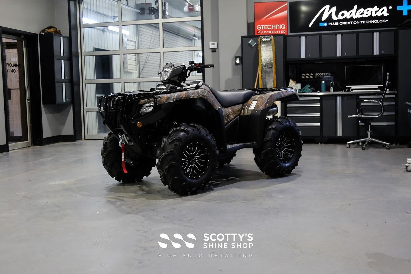 Honda Quad Xpel Paint Protection Film and Ceramic Coating  side view London, Ontario