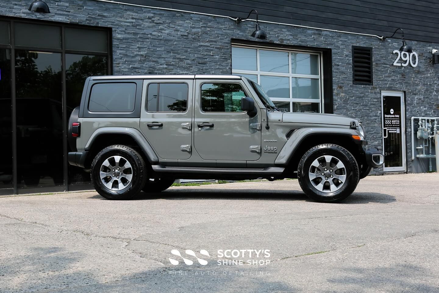 Jeep Wrangler Sahara Full Detailing London, Ontario Canada