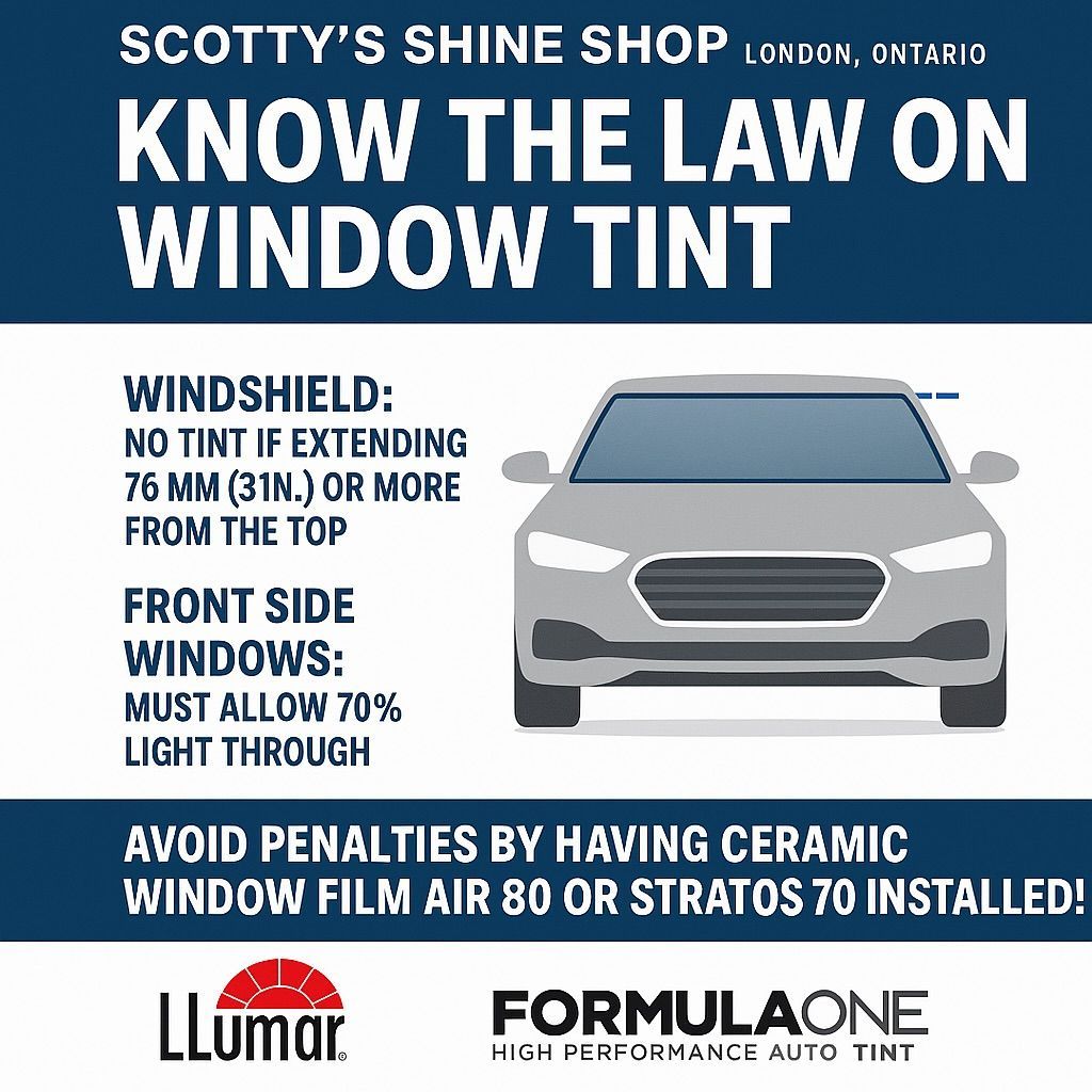 The London Police Service has indicated that they will begin aggressively enforcing window tint stan