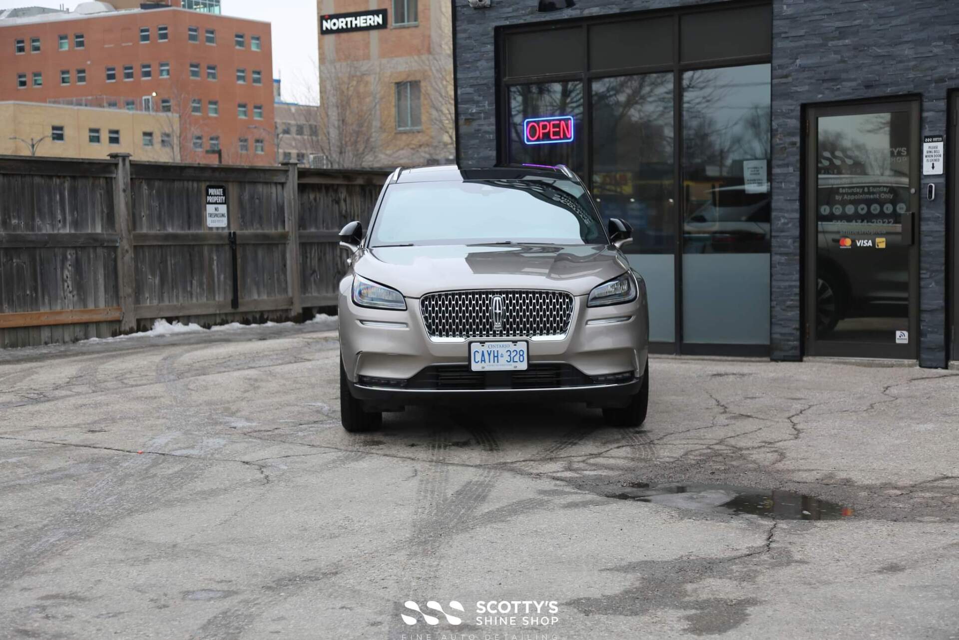 Lincoln Corsair Maintenance Detailing London ontario