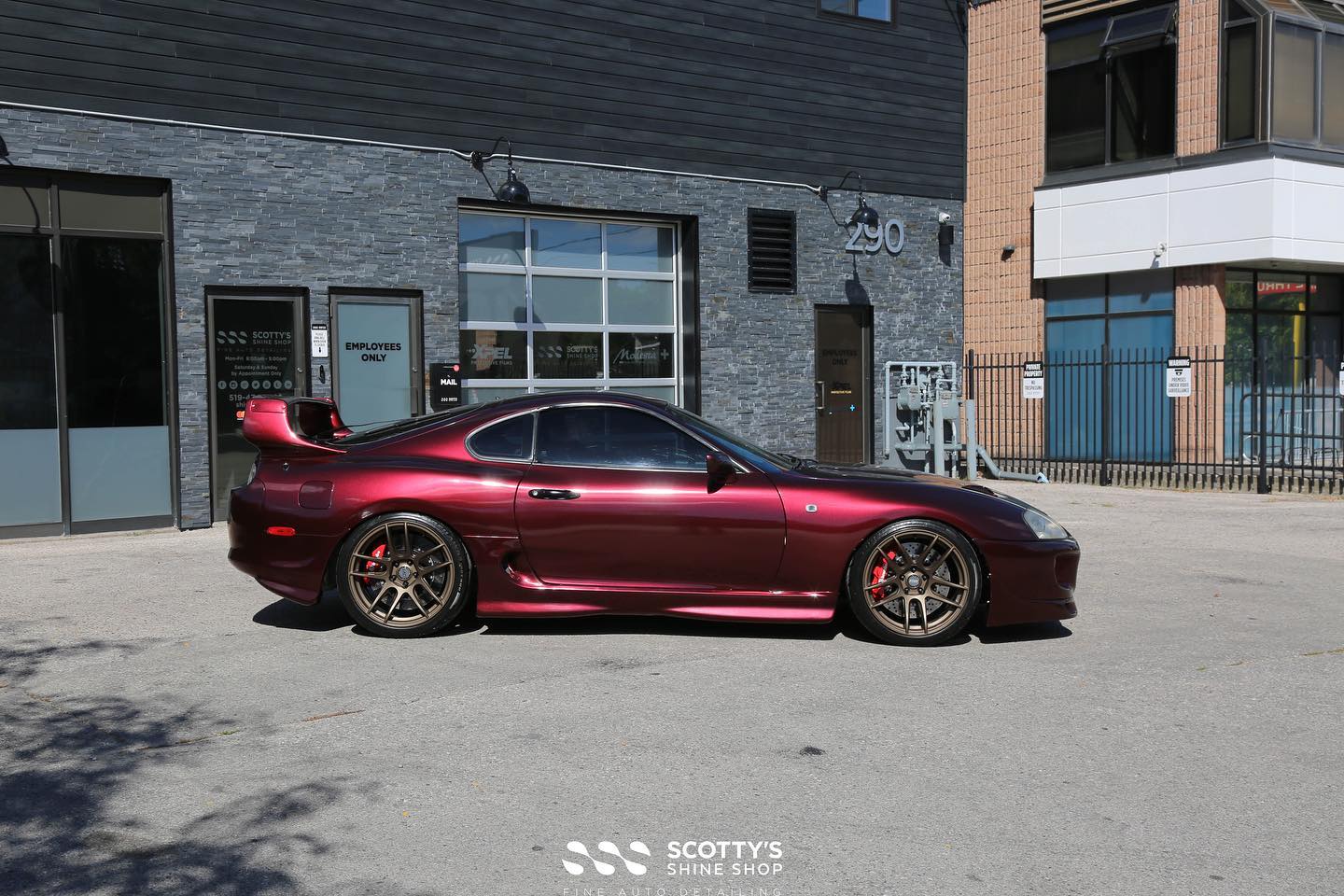 MKIV Toyota Supra Turbo Window Tint