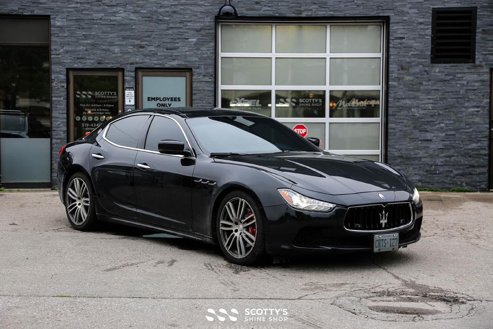 Maserati Ghibli Xpel XR Plus Ceramic Tint London Ontario