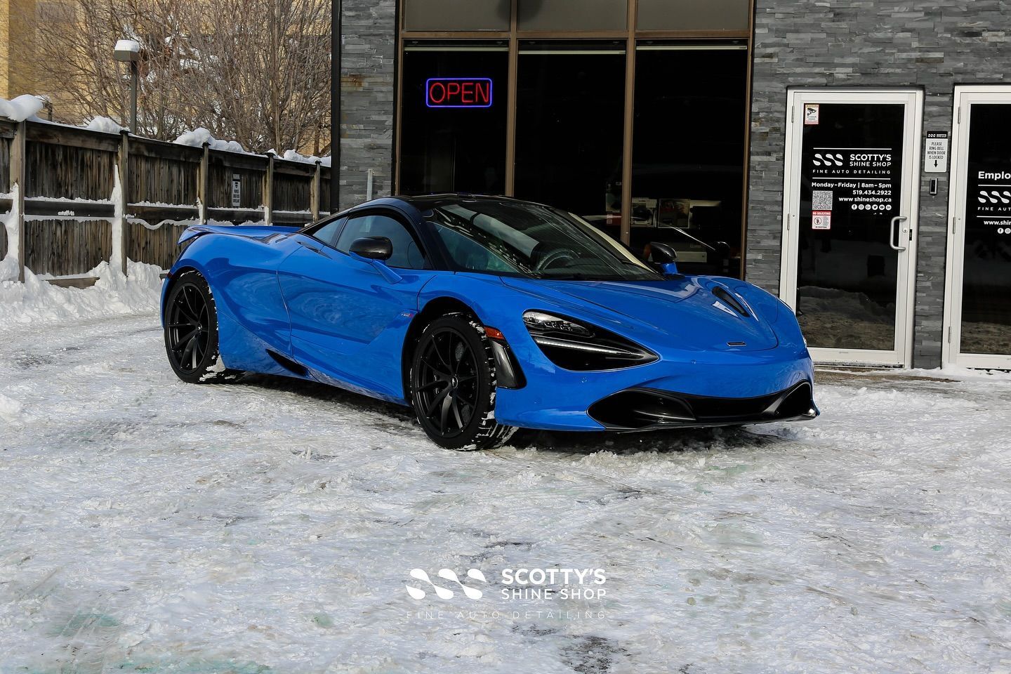 McLaren 720S Suntek Ultra Paint Protection Film London, ON