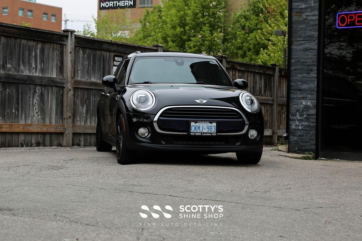Mini Cooper Interor Detail, Polish and Paint Correction London, Ont Canada