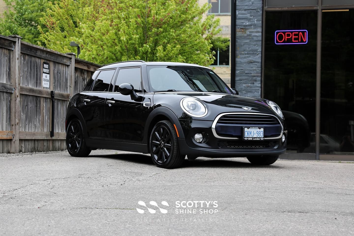 Mini Cooper Interor Detail, Polish and Paint Correction London, Canada