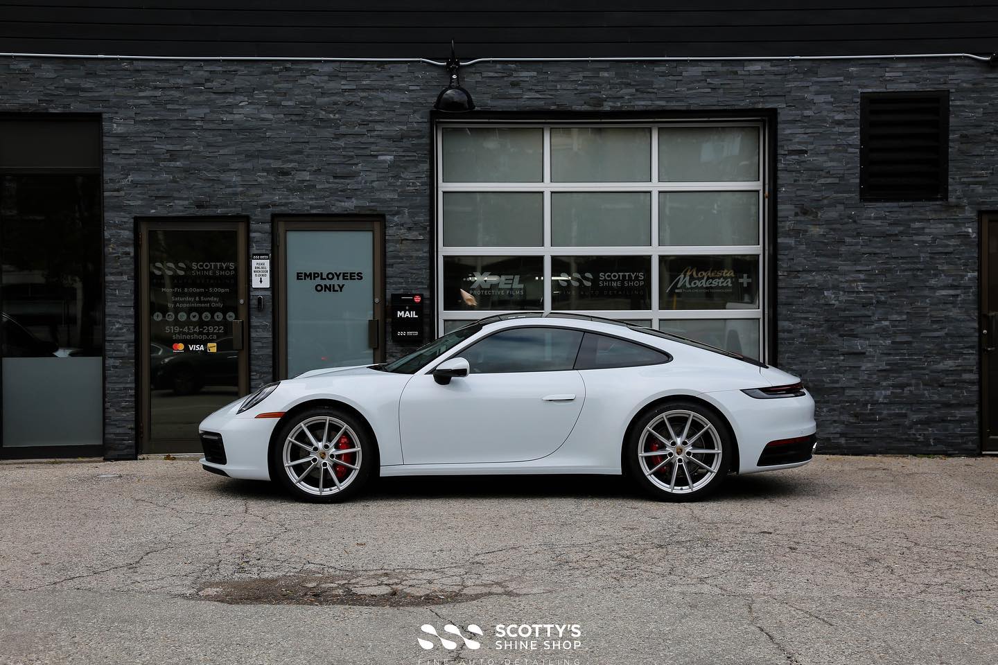 Porsche 911 C4S Xpel Window Tint and Paint Protection Film