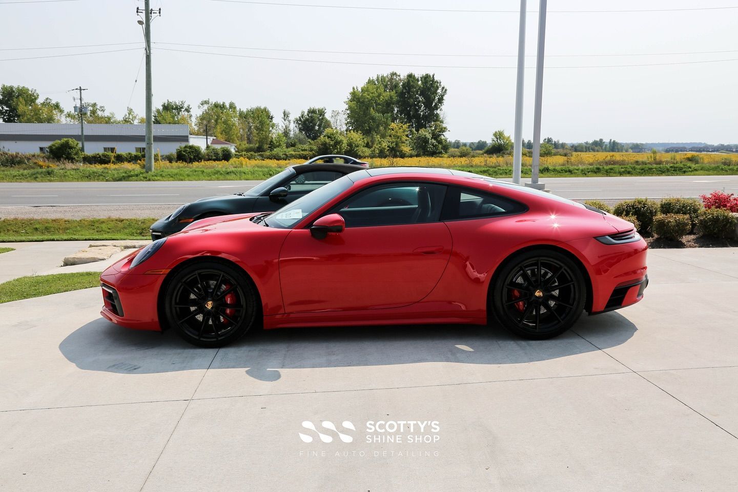 Porsche 911 Carrera 4S Premium Suntek Ultra Paint Protection Film side view London, ON