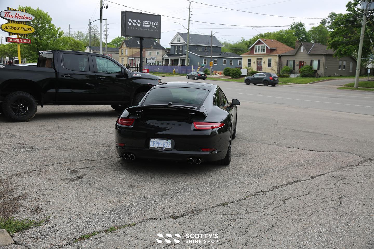Porsche 911 Carrera S Paint Correction, Replacement Xpel Ultimate Plus Paint Protection Film, Modesta BC-04 Nano-Titanium Ceramic Coating London Ont