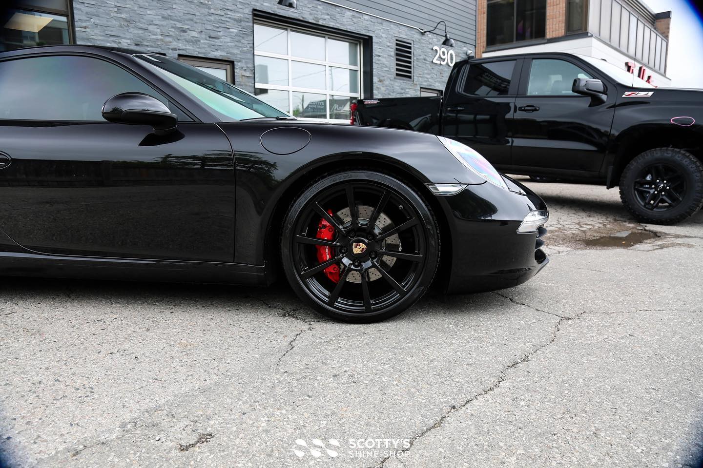 Porsche 911 Carrera S Paint Correction, Replacement Xpel Ultimate Plus Paint Protection Film, Modesta BC-04 Nano-Titanium Ceramic Coating London Canada