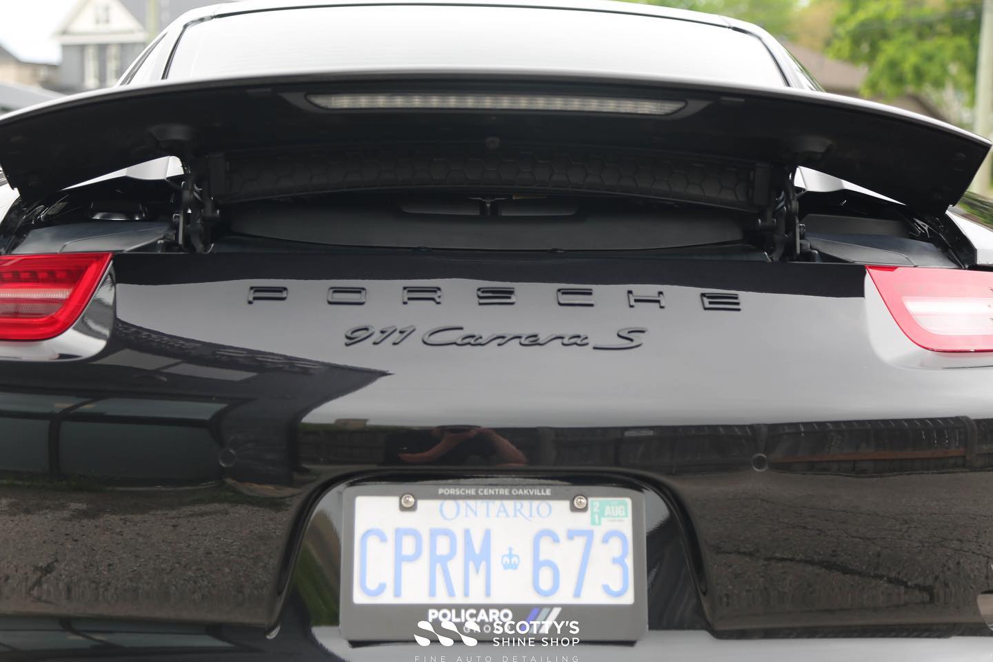 Porsche 911 Carrera S Paint Correction, Replacement Xpel Ultimate Plus Paint Protection Film, Modesta BC-04 Nano-Titanium Ceramic Coating London Canada