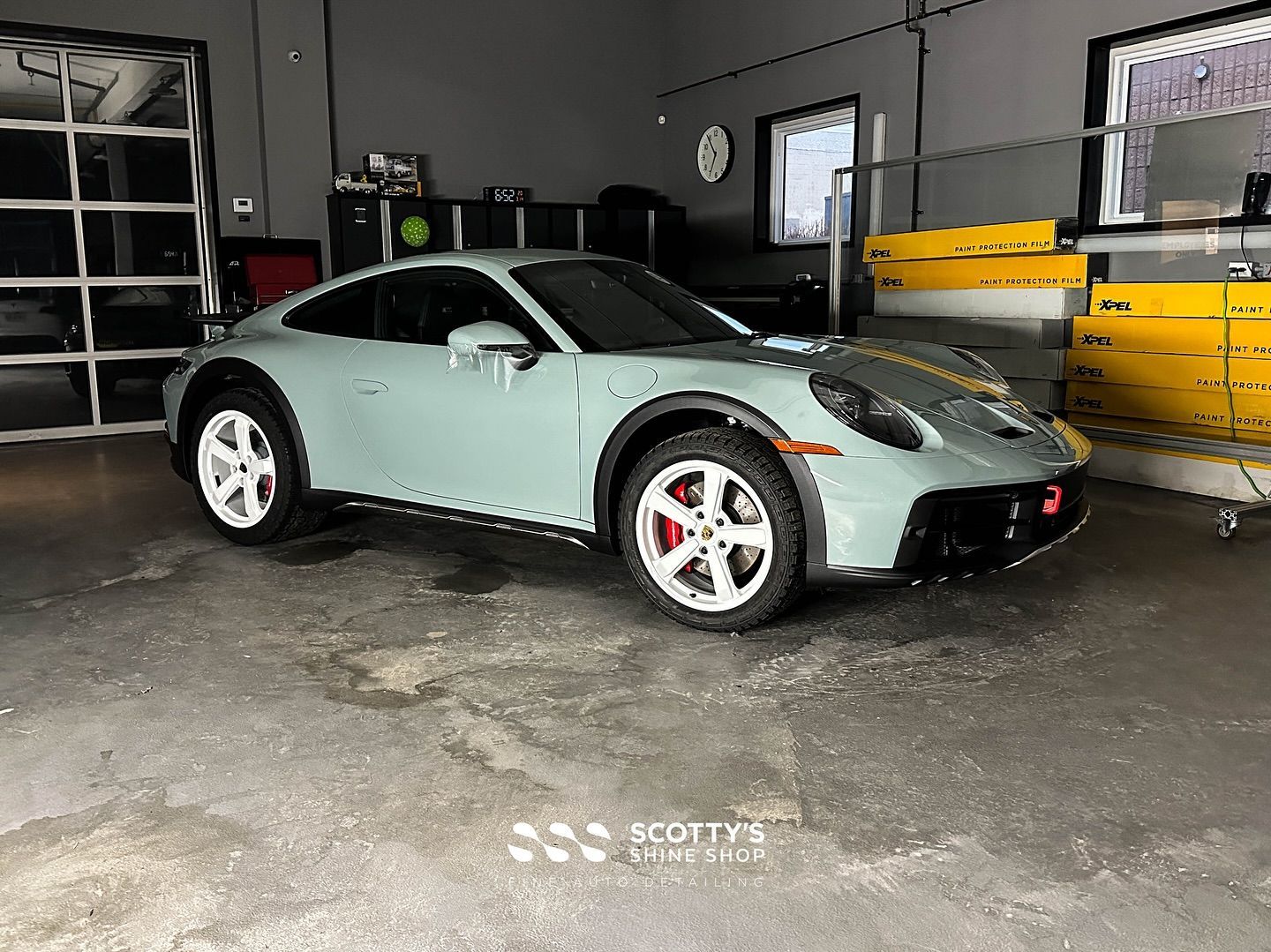 Porsche 911 Dakar Paint Protection Film, Ceramic Coatings, and Ceramic Window Tint London, ON Canada