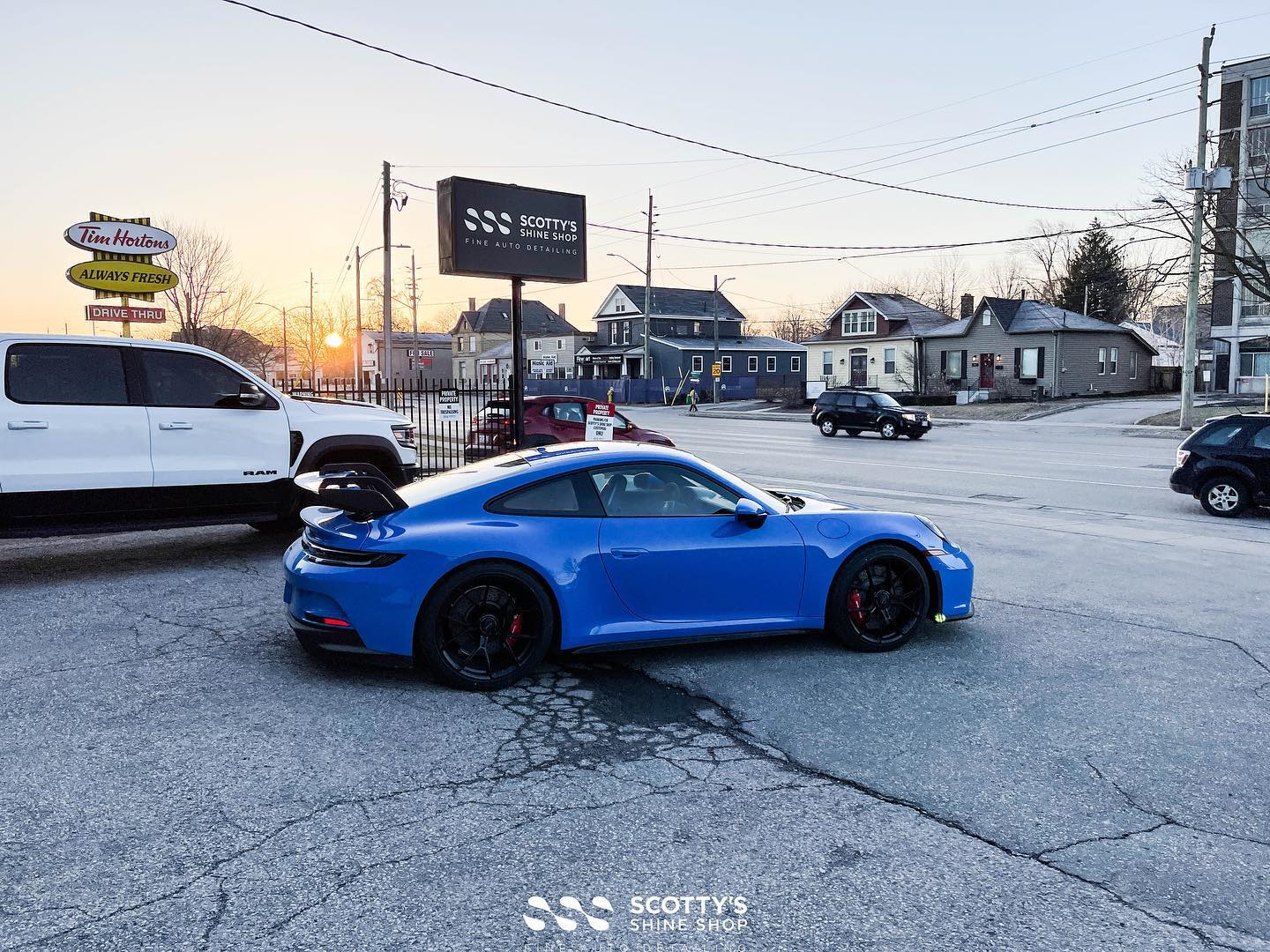 Porsche 911 GT3 Car detailing london ontario