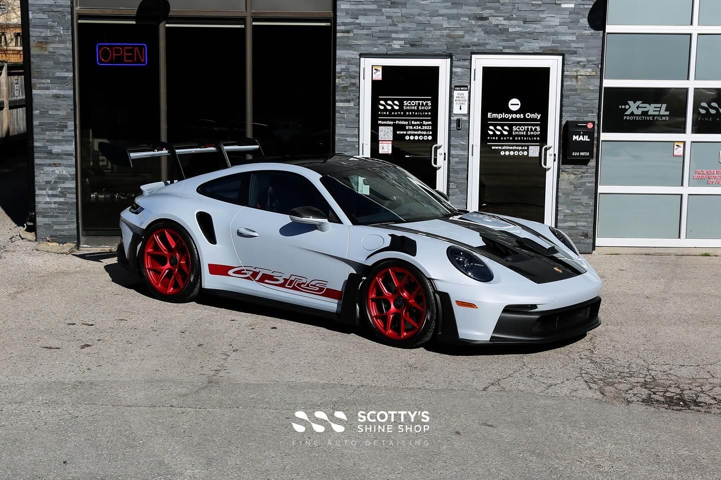Porsche 911 GT3RS Full Body Protection with Xpel Ultimate Plus Paint Protection Film London, Ont Canada