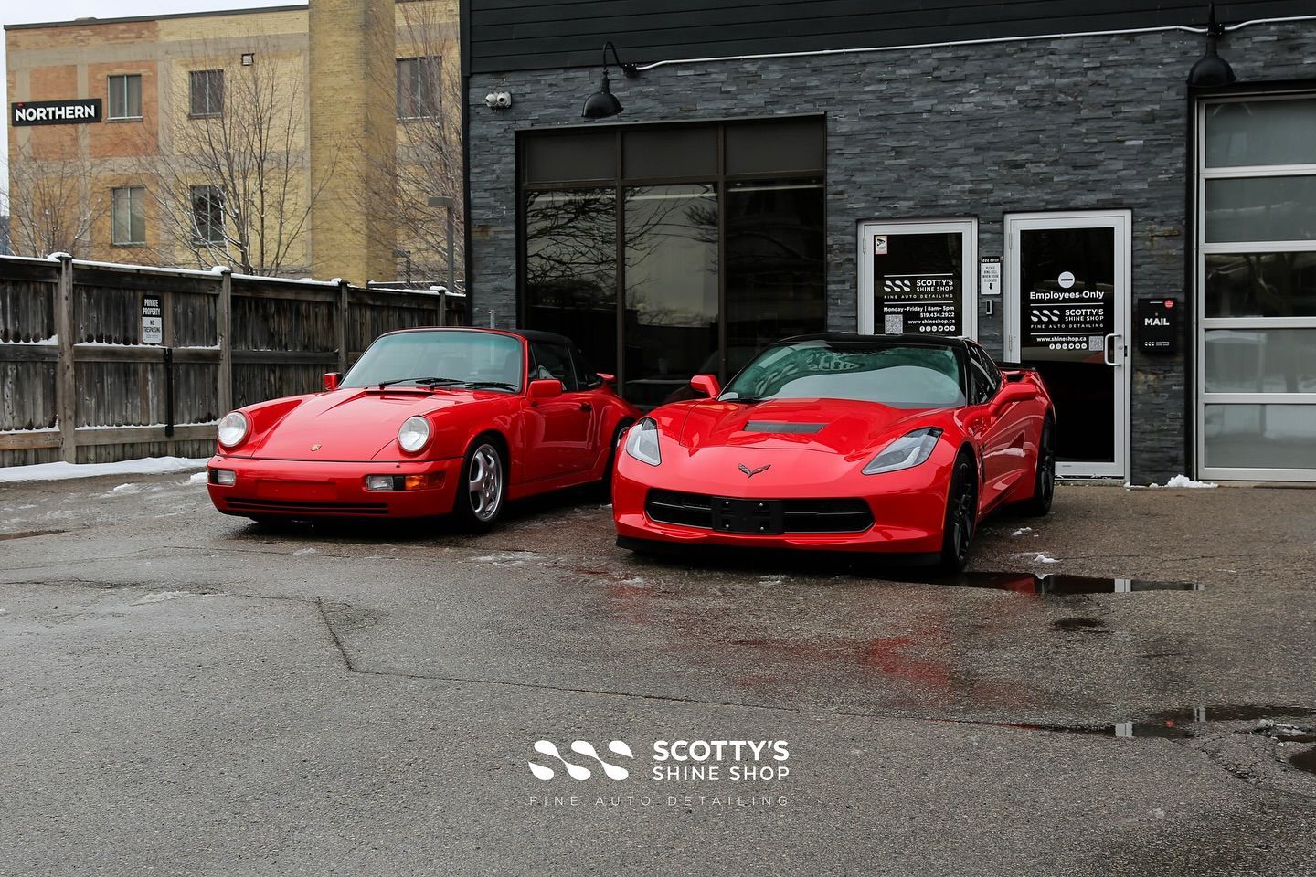 Porsche 911 Targa & Chevrolet Corvette Detailing London, Ont Canada