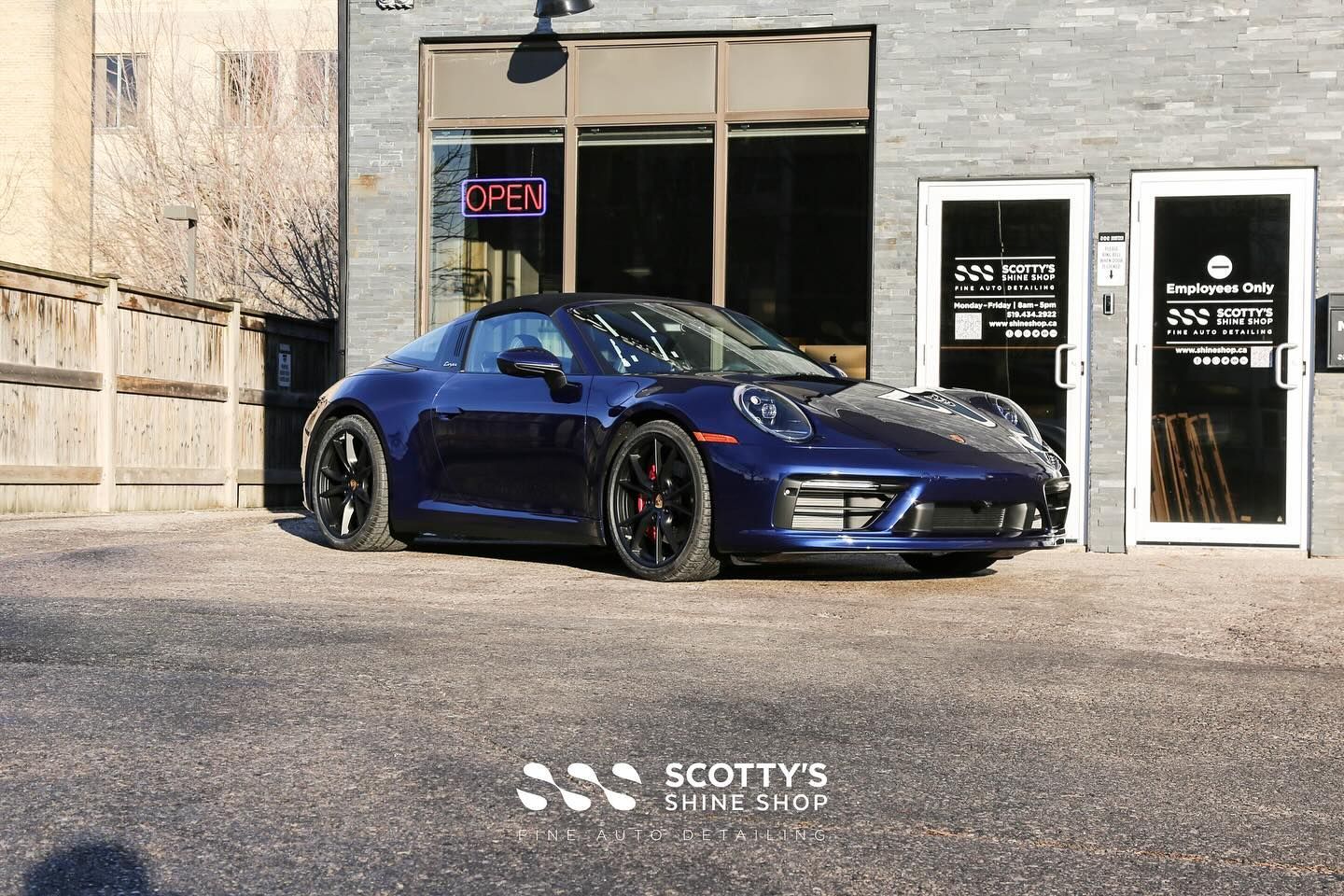 Porsche 911 Targa Xpel Paint Protection Film Ontario