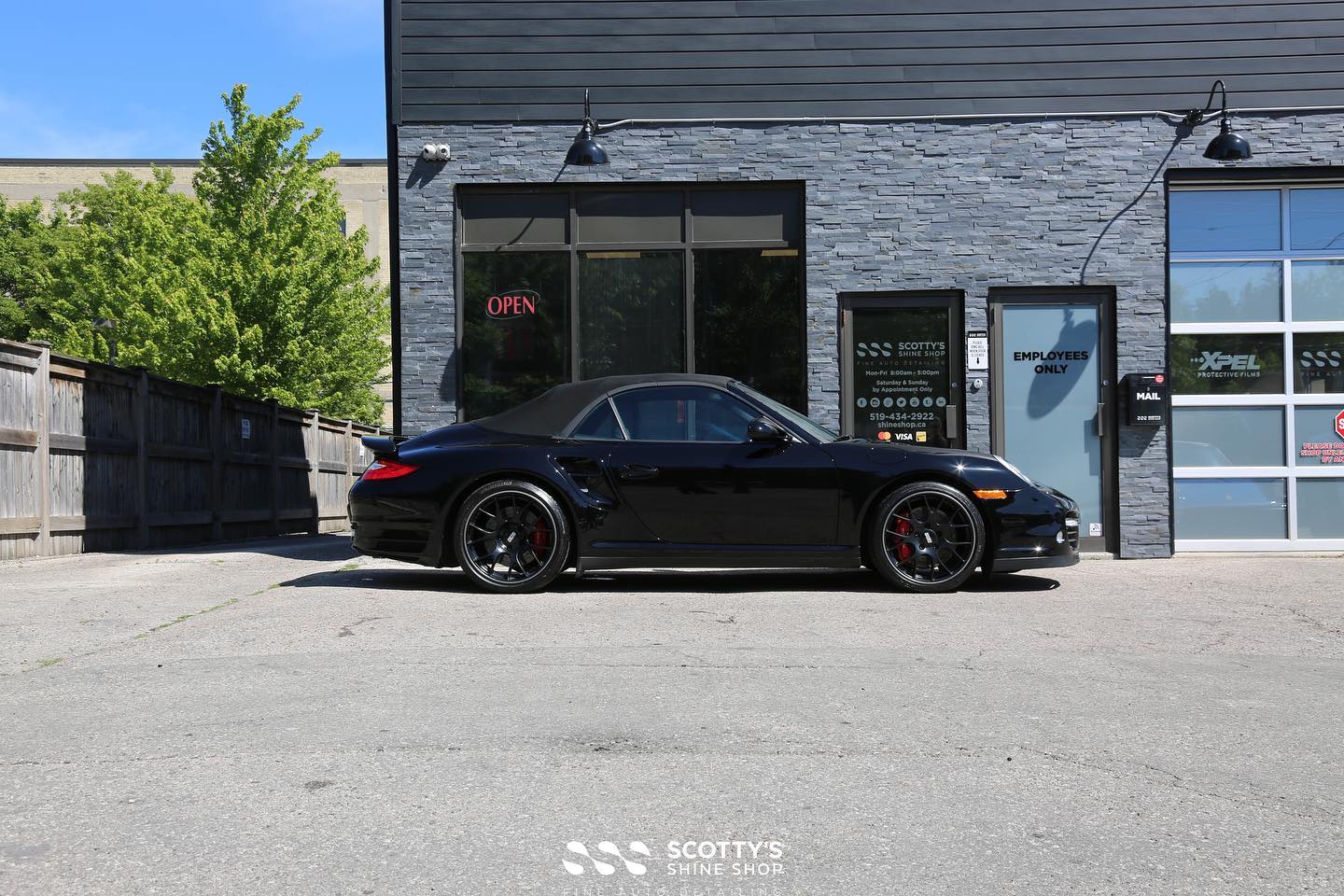 Porsche 911 Turbo Cabriolet Paint Protection Film