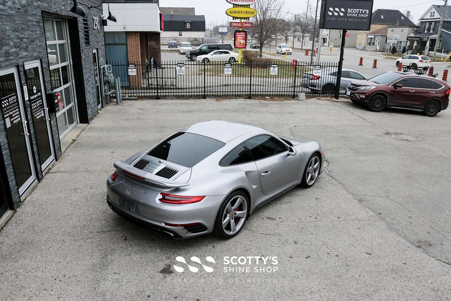 Porsche 911 Turbo Xpel Ultimate Plus Paint Protection Film London, Ont