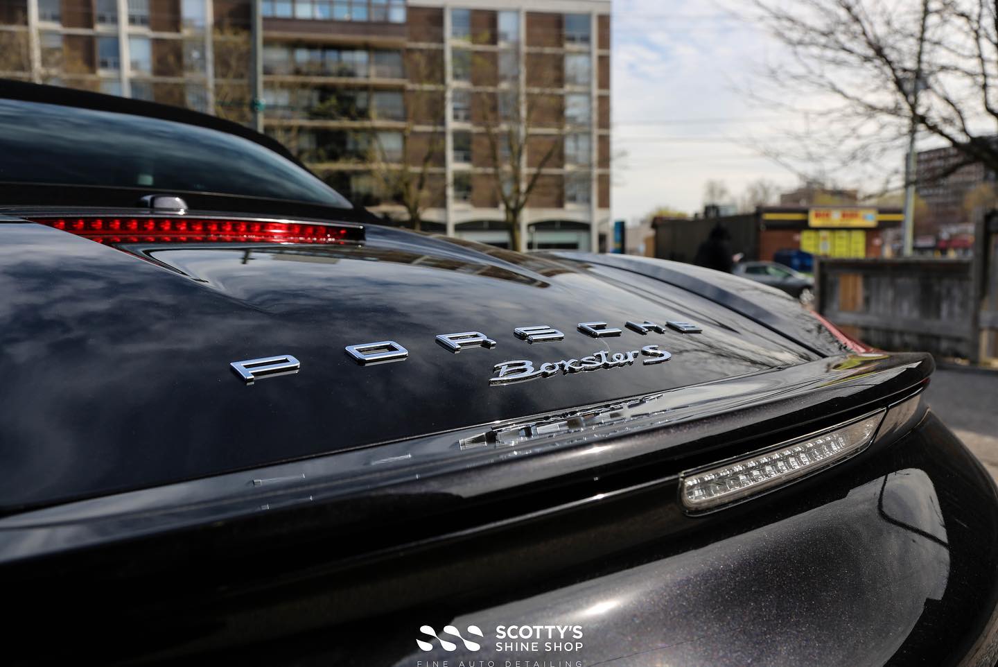 Porsche Boxster S paint correction with ceramic coating london ontario canada