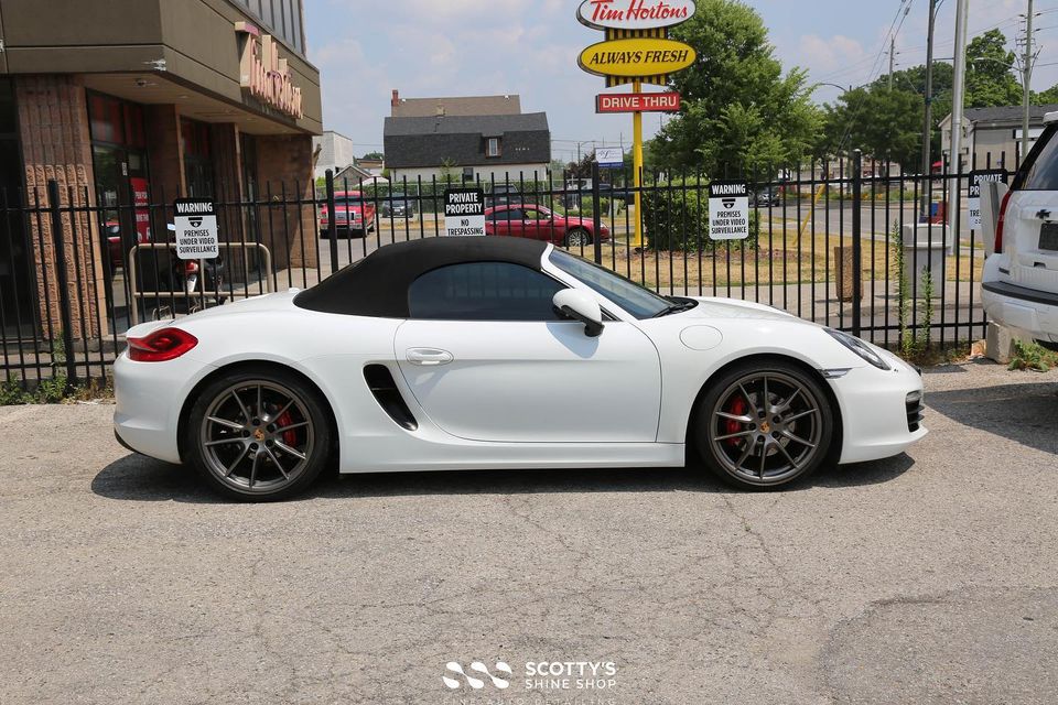 Porsche Boxster Window Tinting London