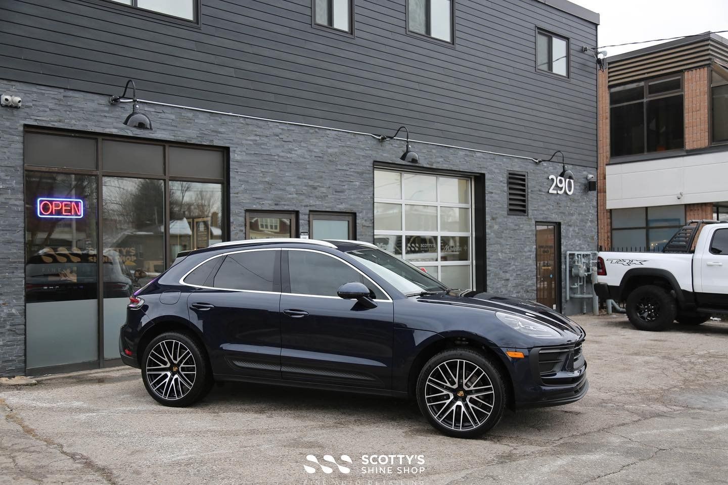 Porsche Macan xpel paint protection film and window tint - London, ON