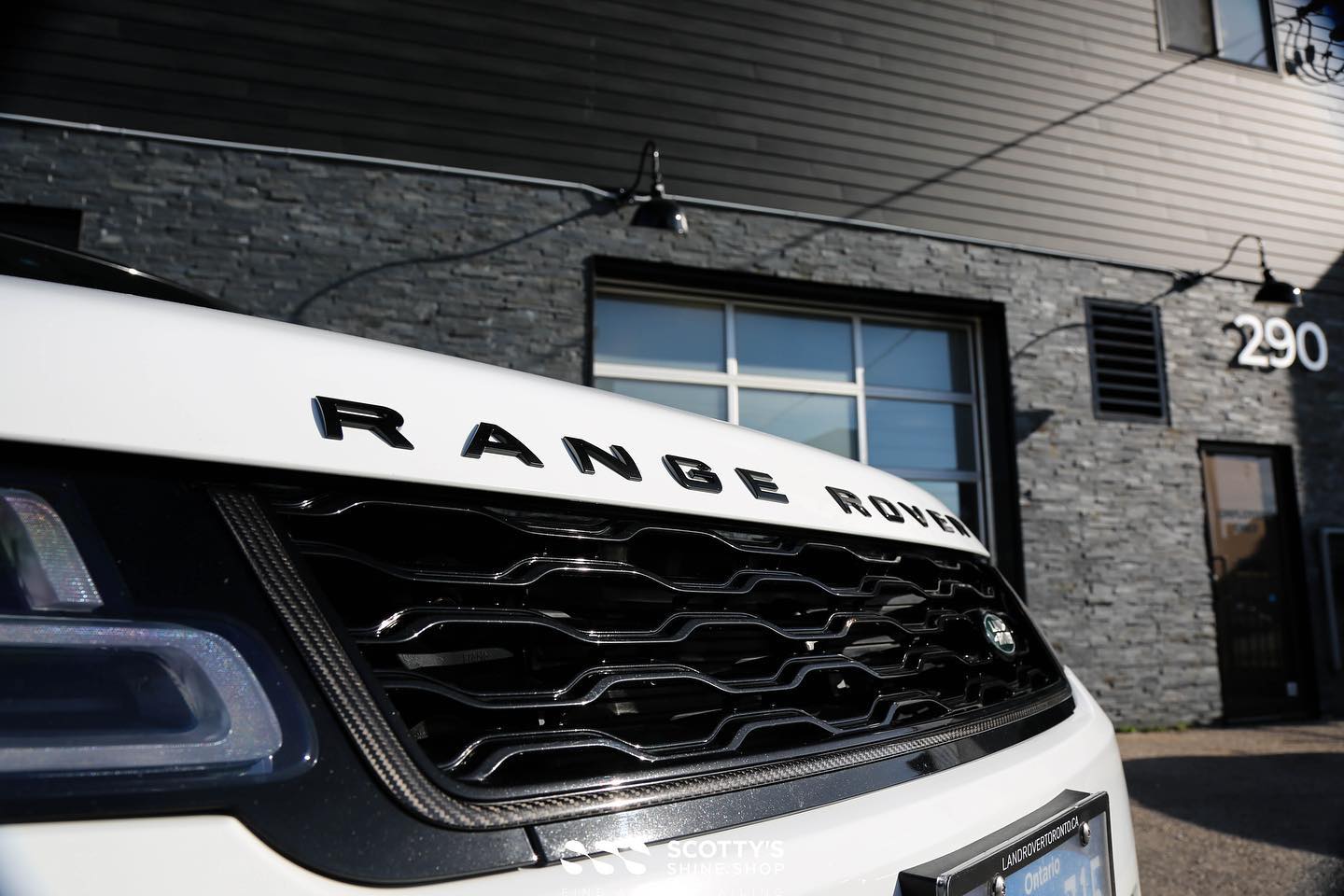 Range Rover Sport SVR ultimate package paint correction ceramic coating london ont