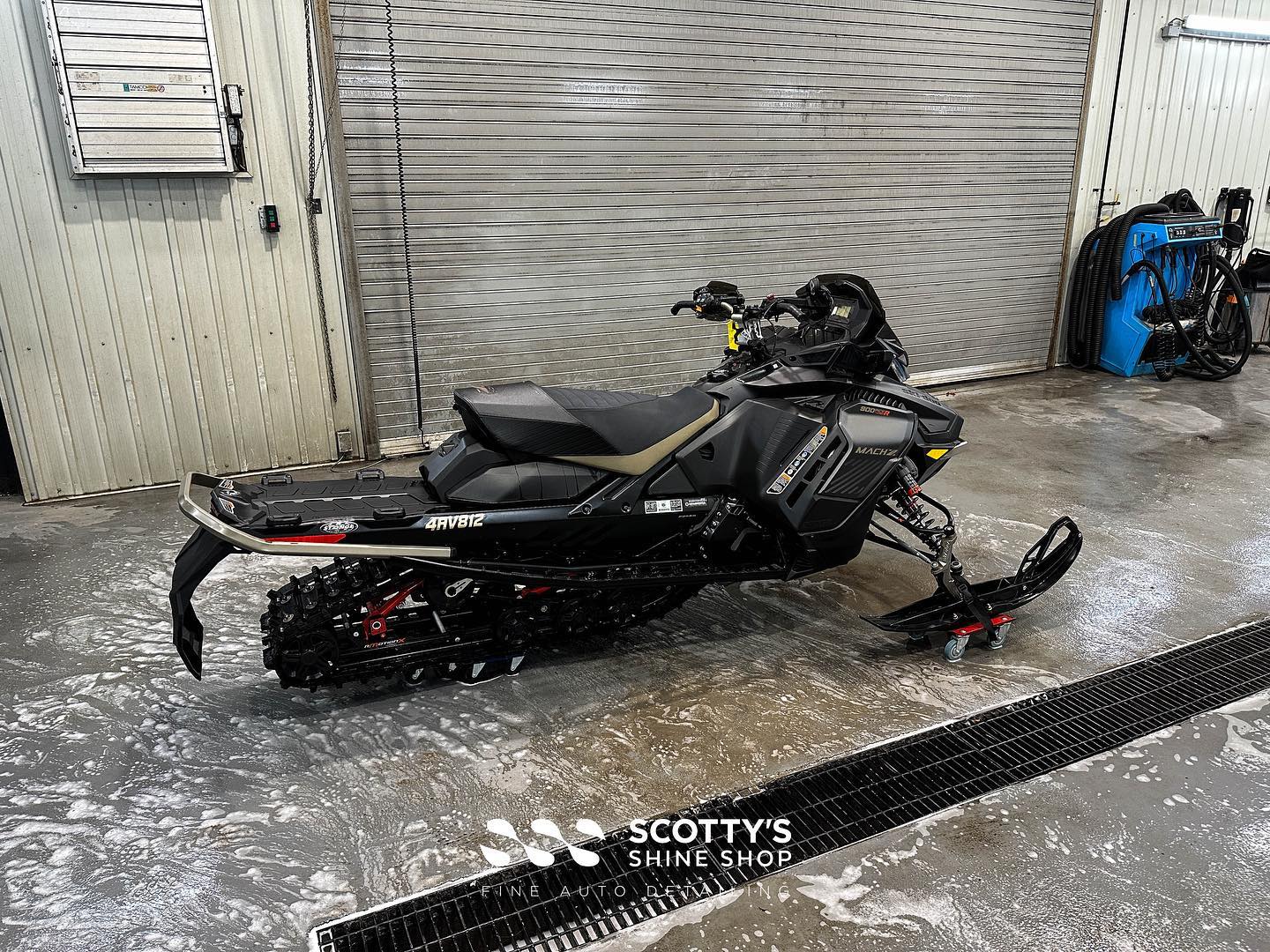 Skidoo Mach Z Wash, Detail, Ceramic Coating , and Paint Protection Film London, Canada