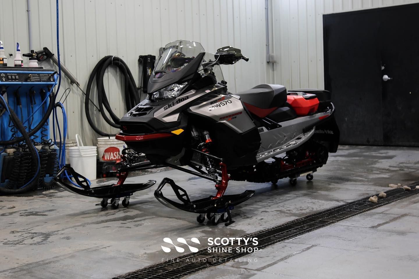 Skidoo Renegade XRS Detailing and Ceramic Coating London, ON Canada