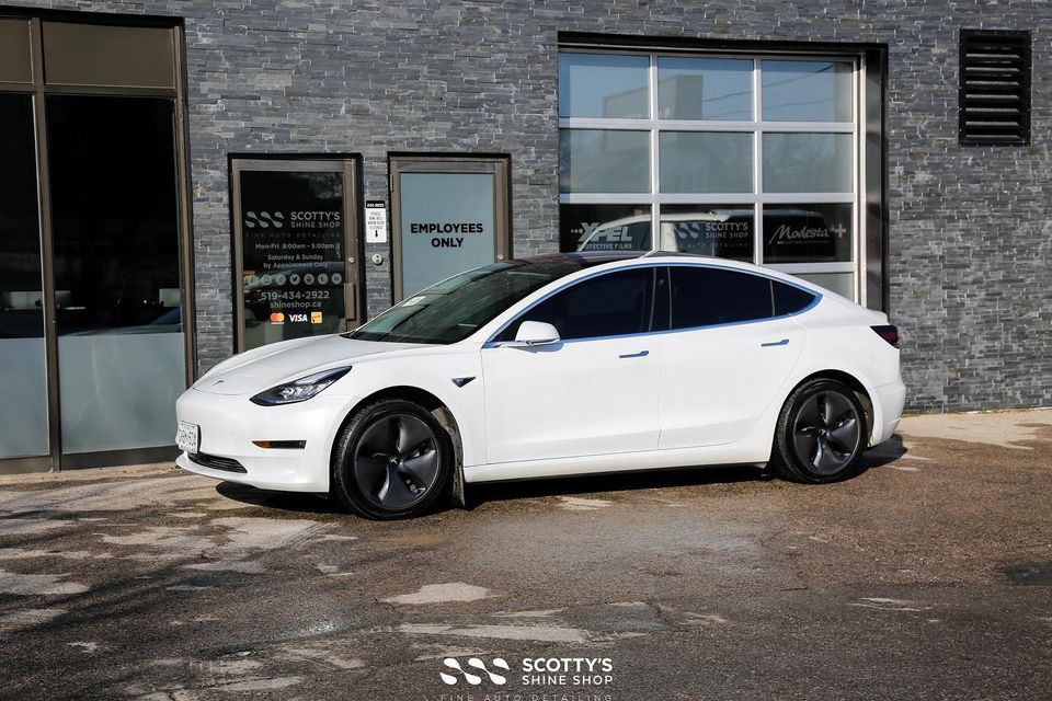 Tesla Model 3 London Ontario Car Detailing