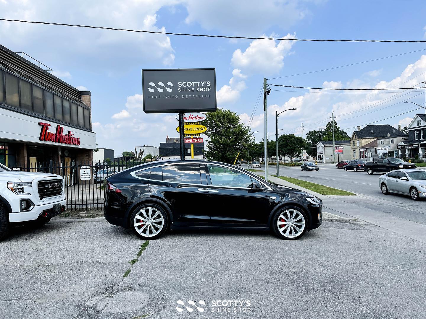 Tesla Model X Detailing in London