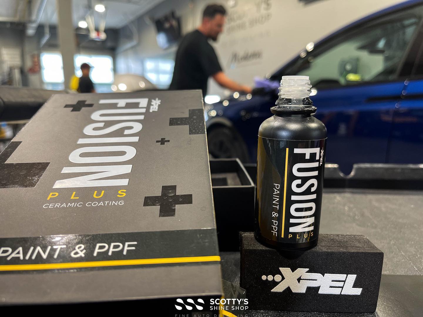 Tesla Model X Plaid Xpel Fusion+ Ceramic Coating London, ON